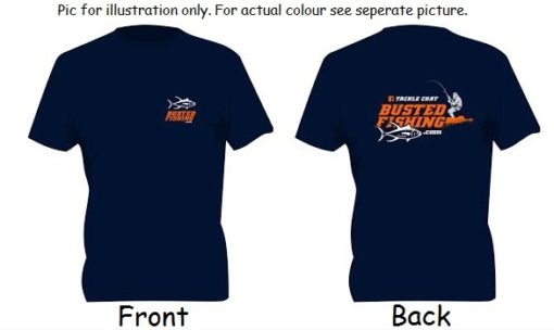 Busted Fishing Tackle Chat T-Shirts