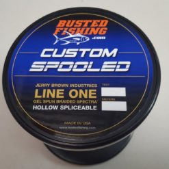 Jery Brown Solid Braided Spectra Fishing Line Made In USA 80lb 150yds