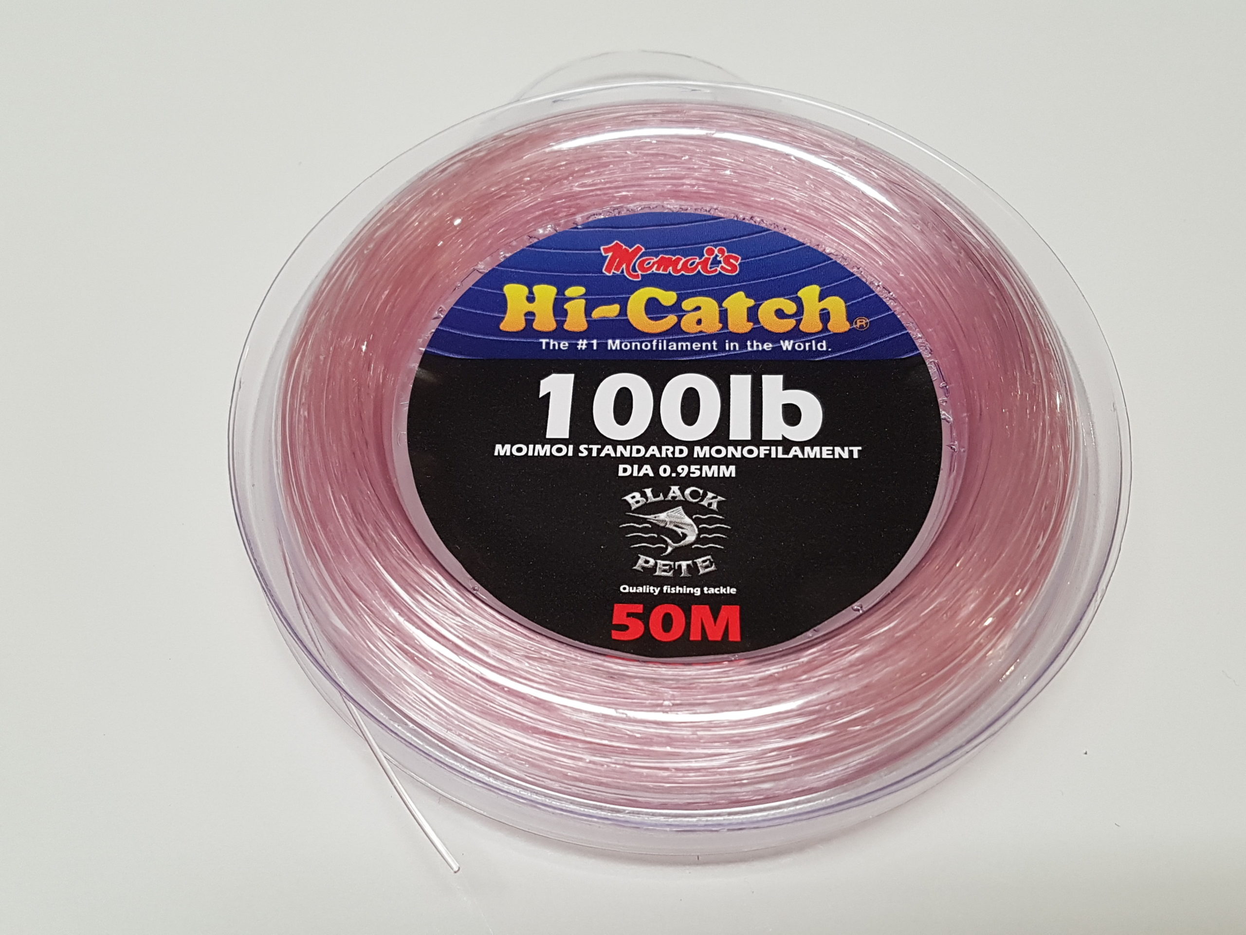 Momoi Standard Pink Monofilament Leader - Busted Fishing