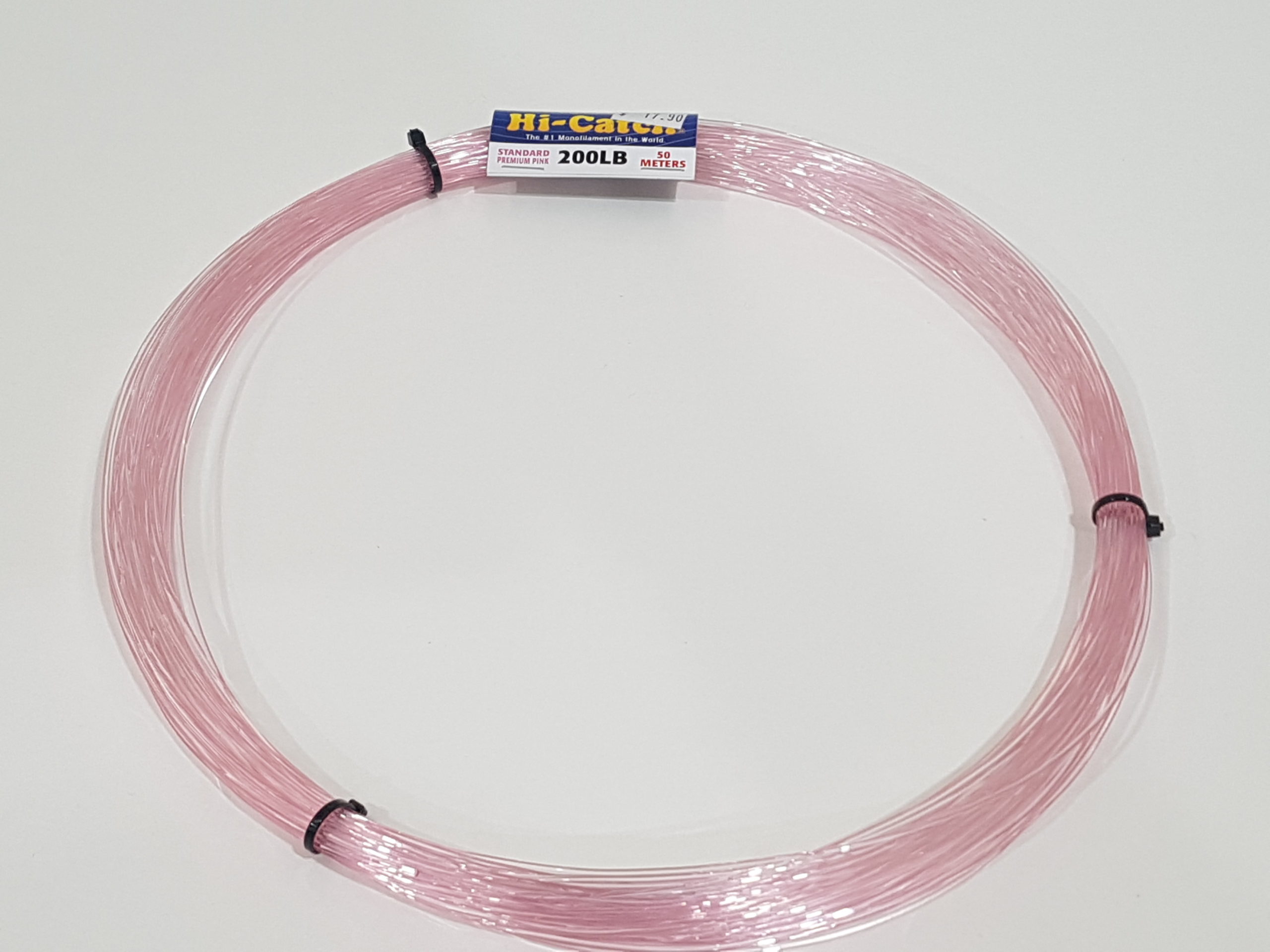 Momoi Standard Pink Monofilament Leader - Busted Fishing