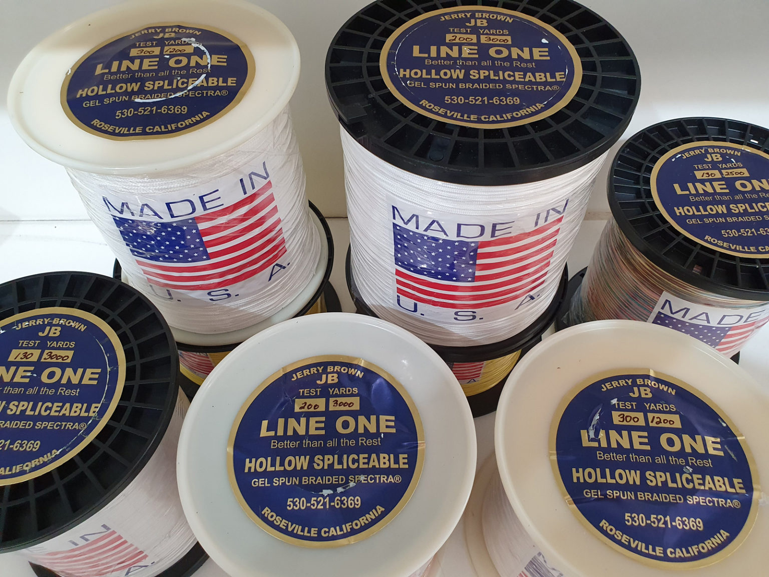 Jerry Brown Line One Hollow Spliceable Braid Busted Fishing