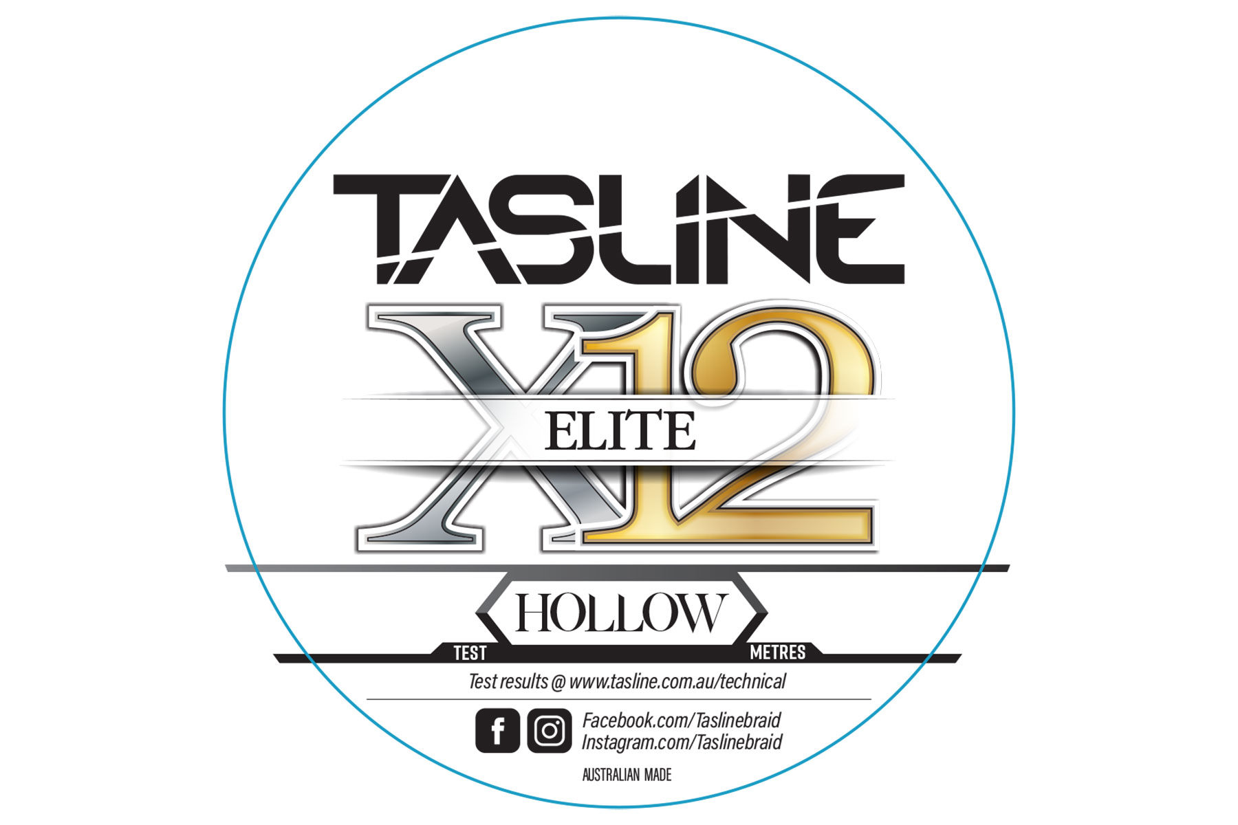 Tasline Elite Hollow Fishing Line By The Metre - Busted Fishing