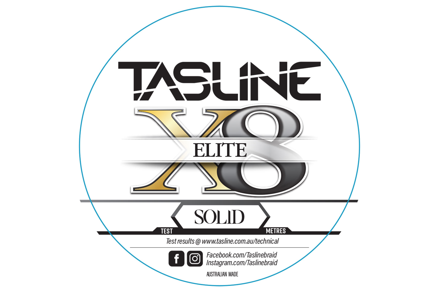 Tasline Elite White Fishing Line By The Metre