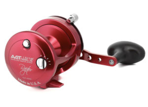 Avet LX 6/3 MC Raptor 2-Speed Lever Drag Casting Reel Red