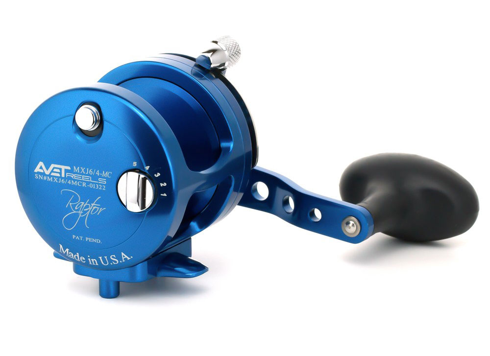 Avet MXJ 6/4 MC Raptor 2Speed Lever Drag Casting Reel Busted Fishing
