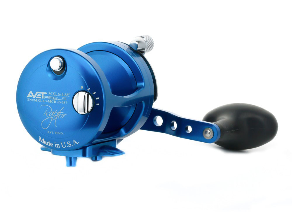 Avet MXL 6/4 MC Raptor 2Speed Lever Drag Casting Reel Busted Fishing